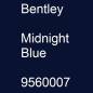 Preview: Bentley, Midnight Blue, 9560007.